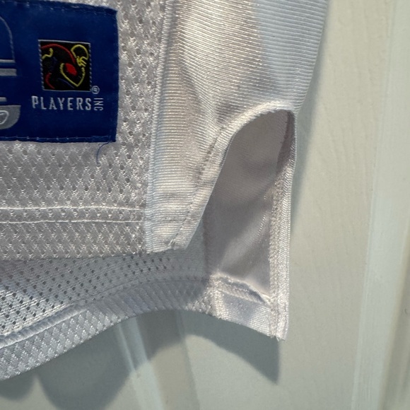 Mens NFL Reebok Carolina Panthers Steve Smith White Football Jersey Size XL - Picture 7 of 16